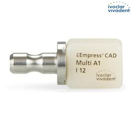 Ivoclar IPS Empress CAD Cerec/InLab MULow TranslucencyI B1 I12/5 #IVO 602596